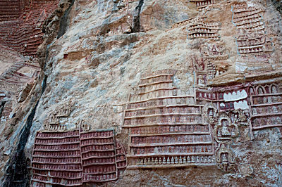 Buddhastuck Höhlenkloster Kawt Gon Hpa An Myanmar