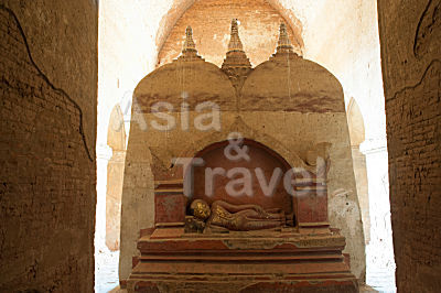 Liegender Buddha Bagan Myanmar