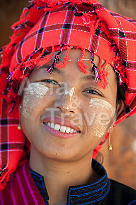 Pa O - Hilltribe Frau Inle lake Myanmar