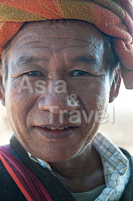 Pa O - Hilltribe Mann Inle lake Myanmar