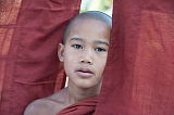 Buddhistischer Novize Hsipaw Myanmar