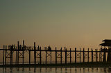 U Bein Brücke Amarapura Myanmar