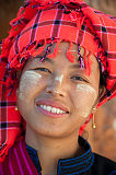 Pa O - Hilltribe Frau Inle lake Myanmar